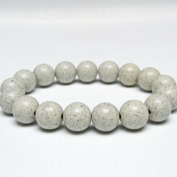 北投石 ブレスレット 12mm 一点物 メール便可 111-50150