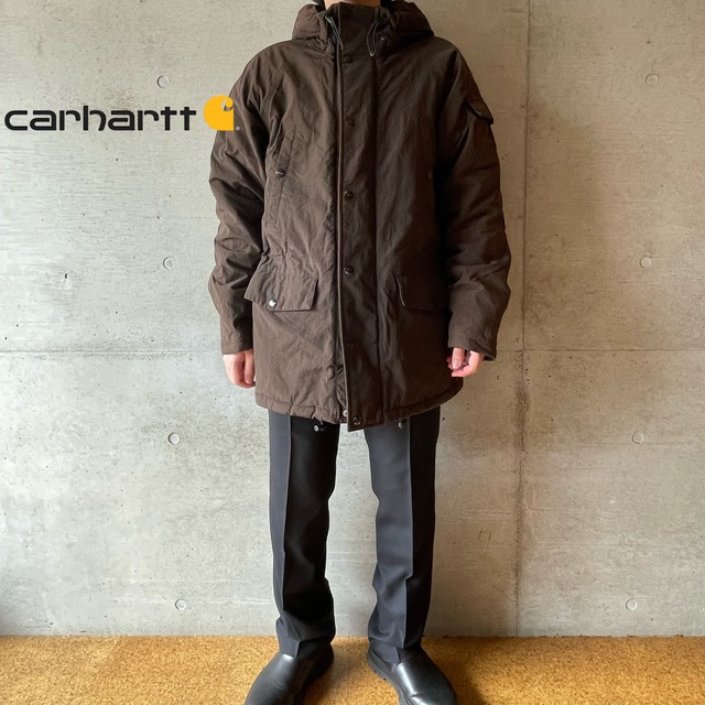 【carhartt】logo embroidery mods coat(lsize)0324/tokyo