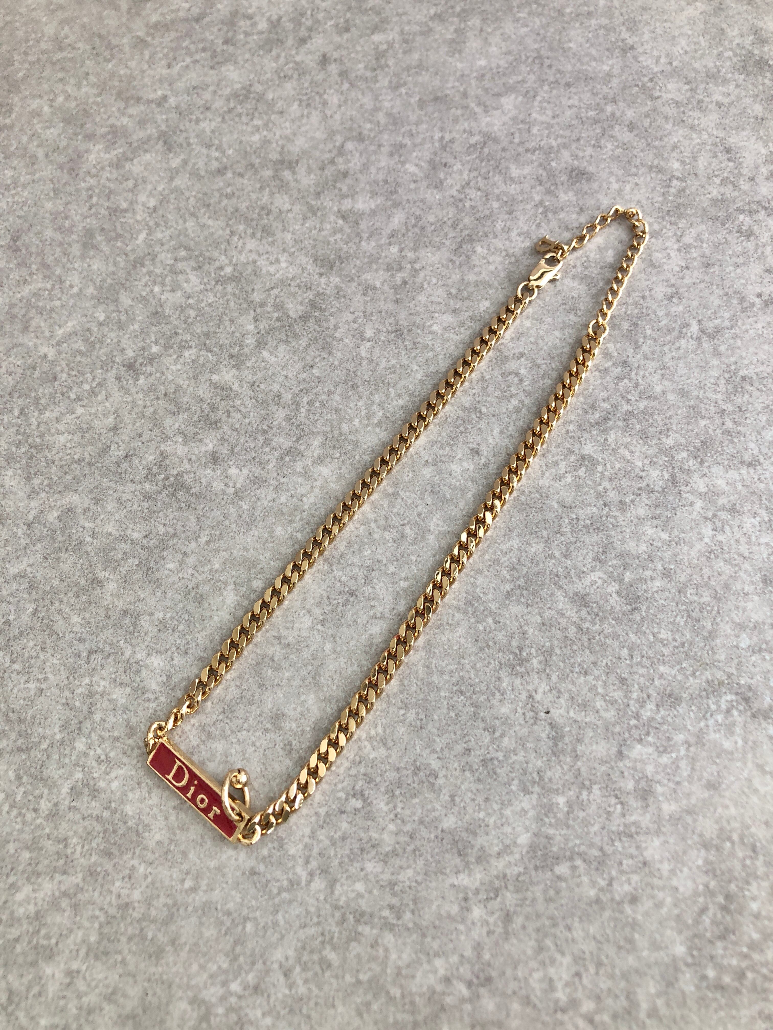 Christian Dior クリスチャン ディオール ネックレス ゴールド Dior