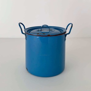 ヴィンテージ ポット ホーロー 琺瑯 / Vintage Enamelware Pot PUEBCO