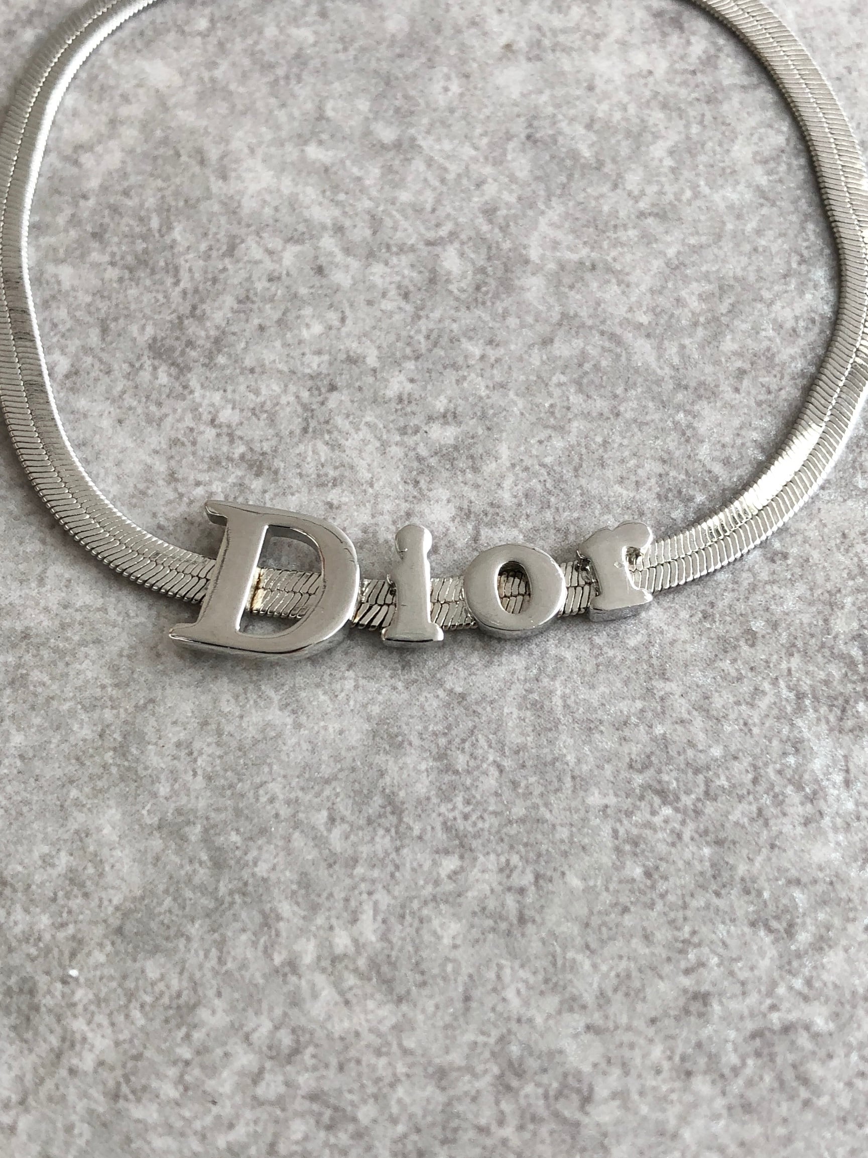 VINTAGE DIOR/ディオール　シルバーブレスレット VINTAGE DIOR/ディオール 】 ブレスレット（ブレスレット・バングル