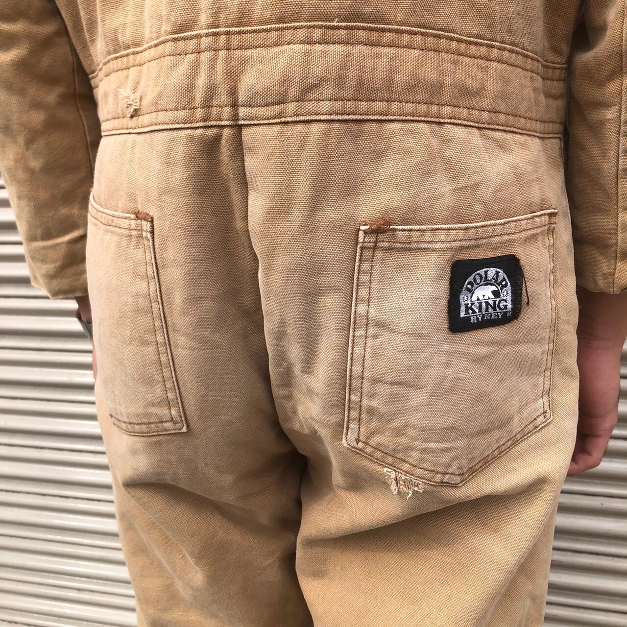 90s USA製 Polar King by Key オールインワン つなぎ ワーク系 ダック 