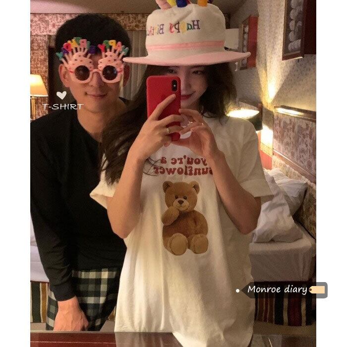 Tシャツ シャツ ルーズホワイトオータムウィンタートップス 秋物 冬物 モンロー20331449667