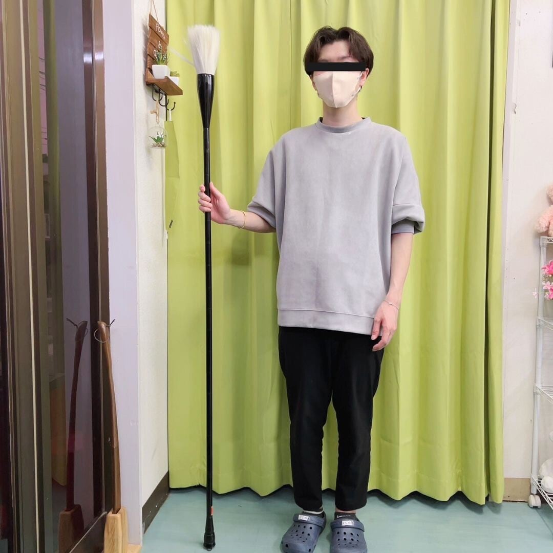 筆 巨大 特大筆 パフォーマンス用 166cm 書道 墨汁 大字 達人 習字 作品 年賀状 絵手紙 季節のあいさつ状 和風 毛筆 教室 字 達筆 綺麗  鍛錬 趣味 仕事 大筆 小学生 中学生 書道用品 便利 誕生日 クリスマス ギフト サプライズ 友人