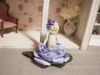 パープルローズの花の精　ジャパンビスク（キズあり） 画像18