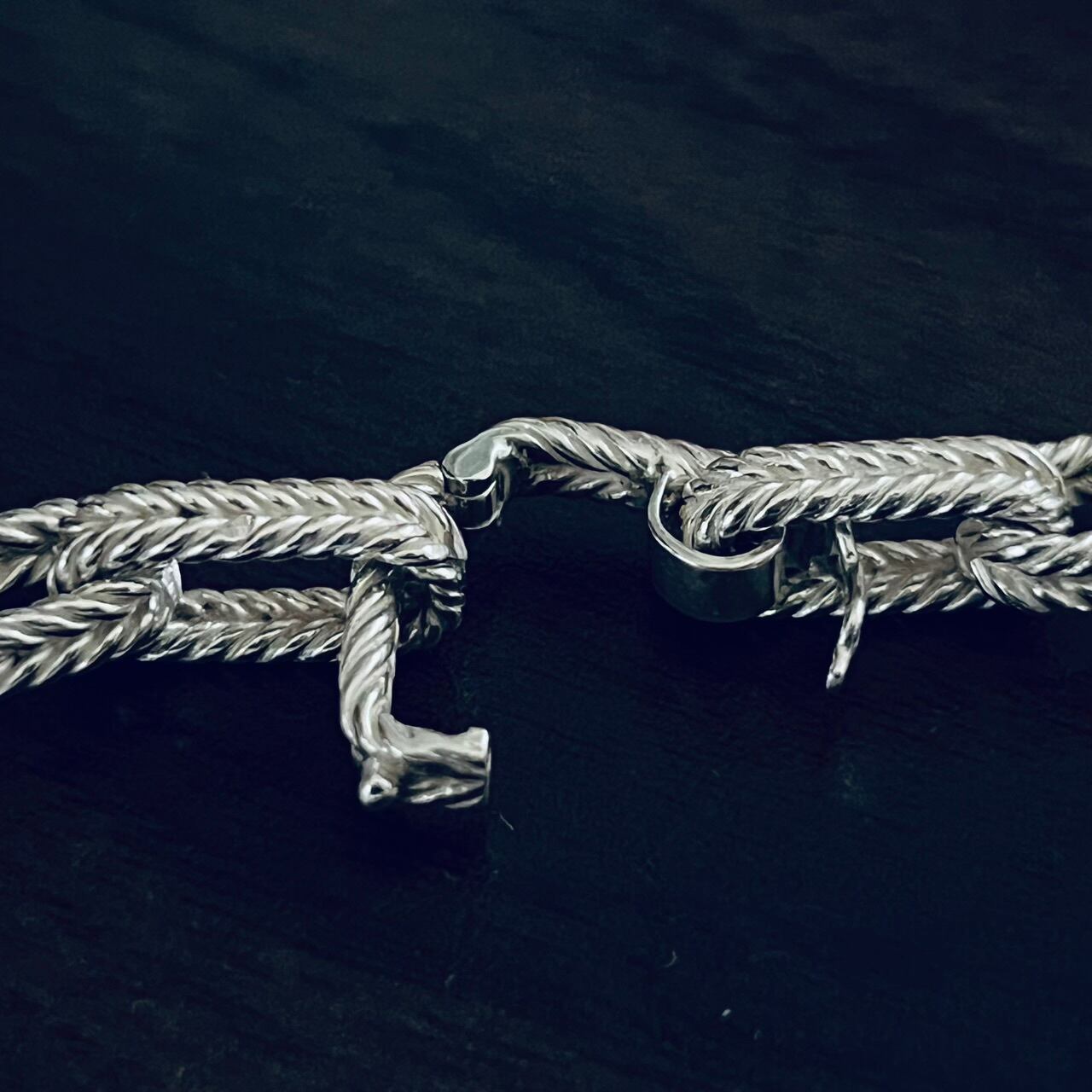 希少品　ティファニー パフハート オーバルリンク ブレスレット ヴィンテージ ティファニー オーバルリンクチェーンブレスレット | スイート