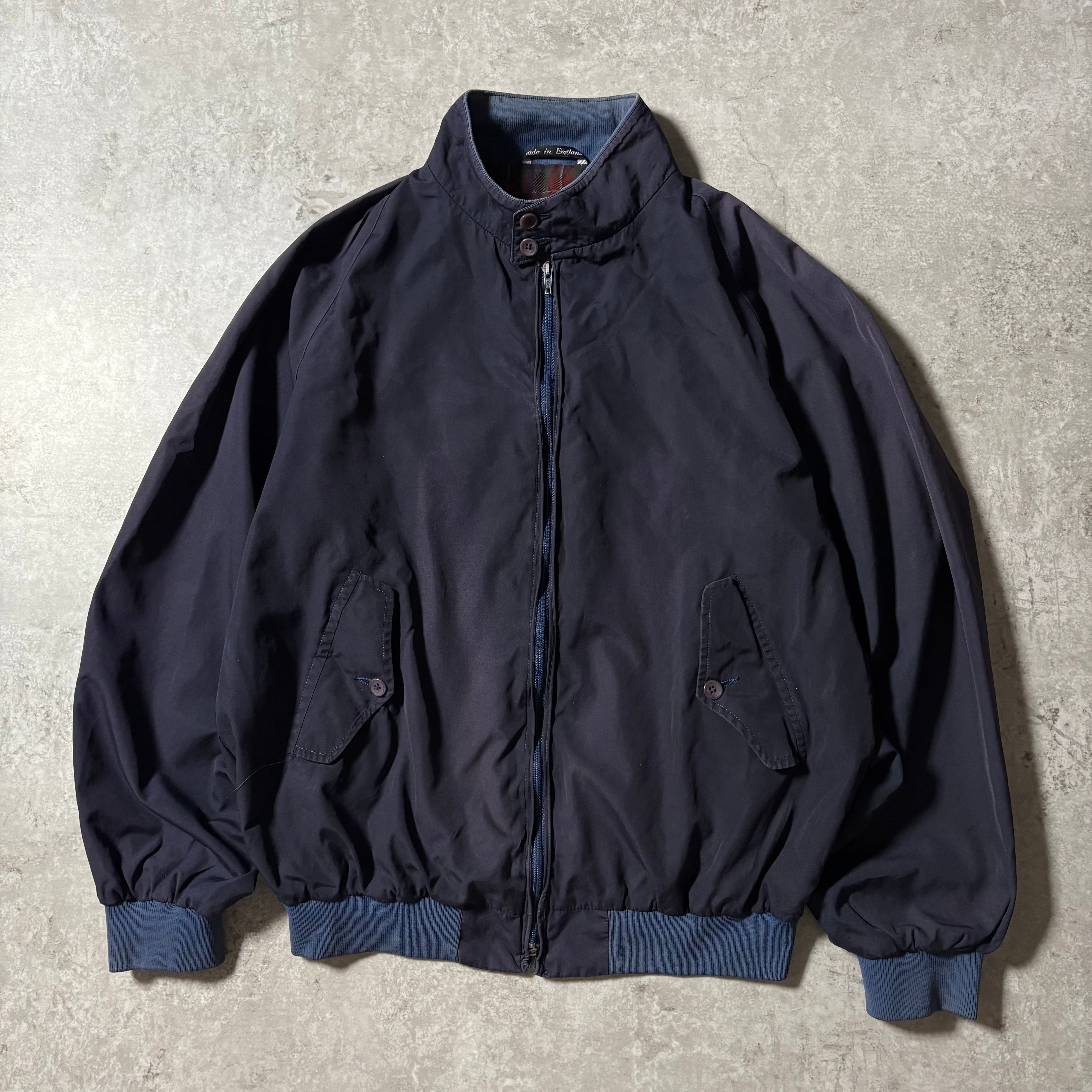 1980s "Baracuta” G-9 Harrington Jacket -Navy-