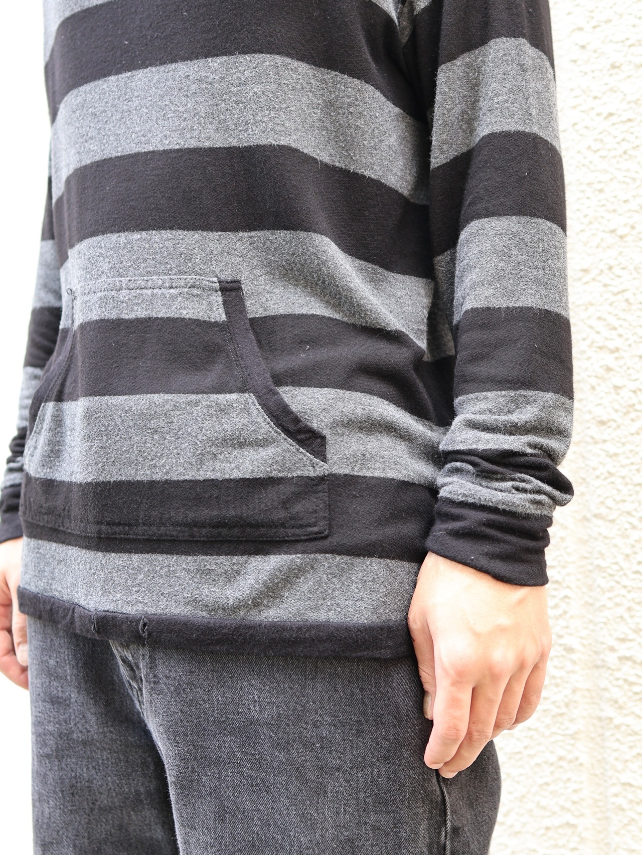 design border long shirt