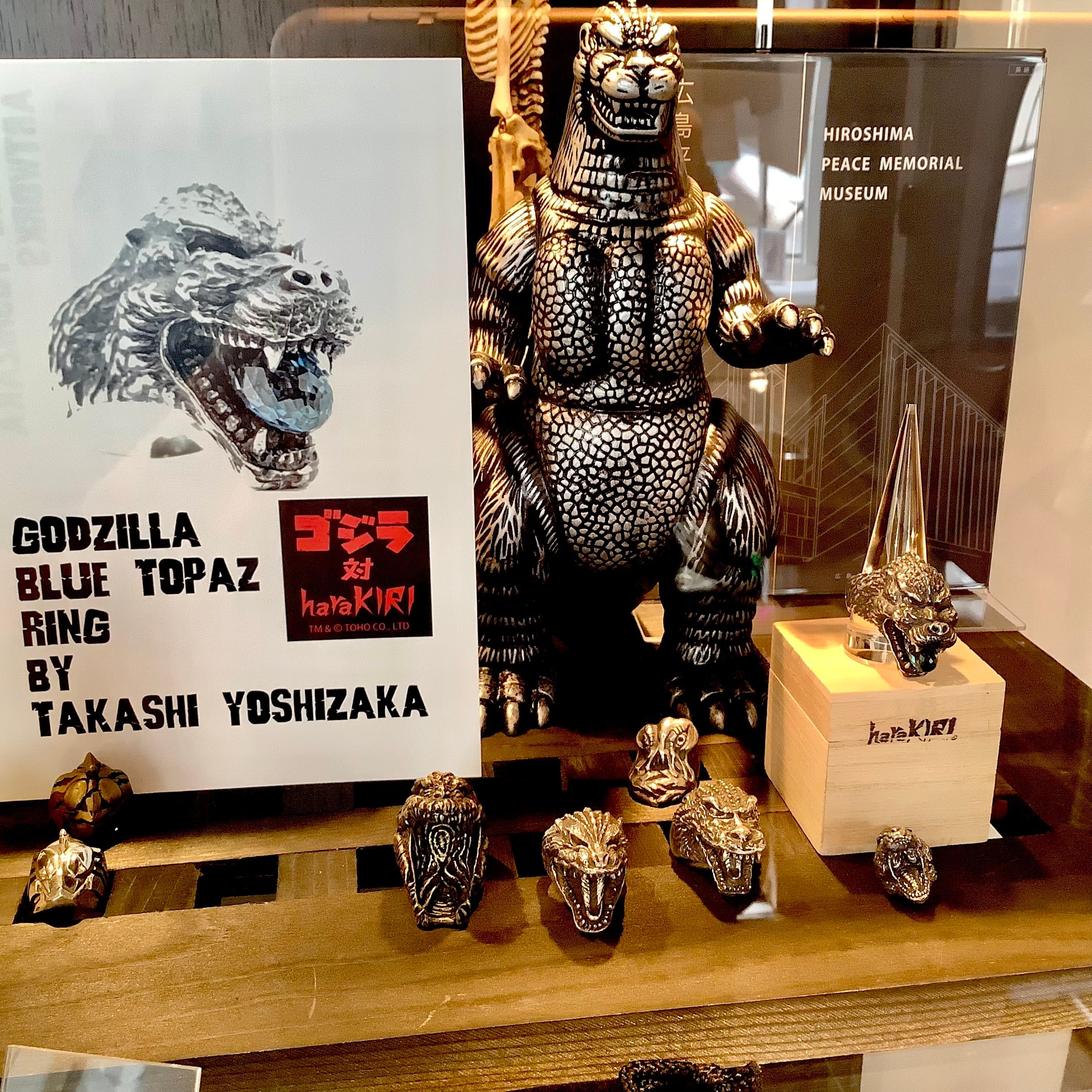 惹きずり込まれる運命のピアス　ゴジラver. ゴジラの手型ピアス🦖🖐️ #ゴジラ #ゴジラマイナスワン #godzilla