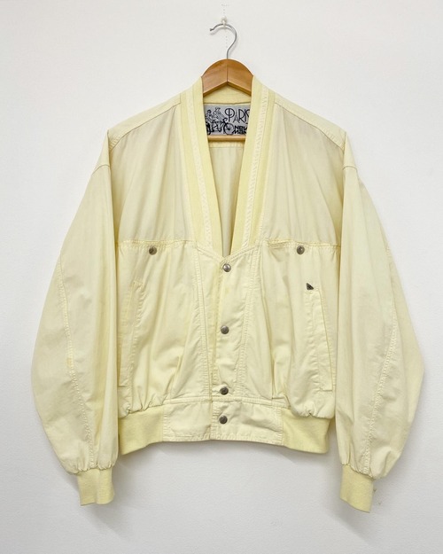 90sNewManParis Cotton Design Short Blouson/L