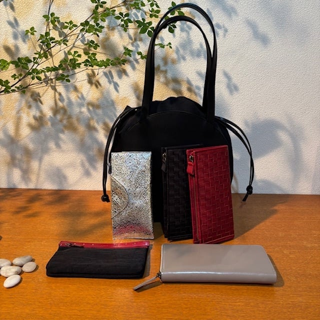 B.stuff　サークル巾着バッグ