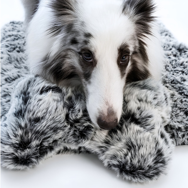 FLUFFY CUSHION【BONE】日本製ラグジュアリーファーあごのせクッション【ボーン型全6色】 FLUFFY CUSHION【BONE】日本製ラグジュアリーファーあごのせクッション【ボーン型全6色】