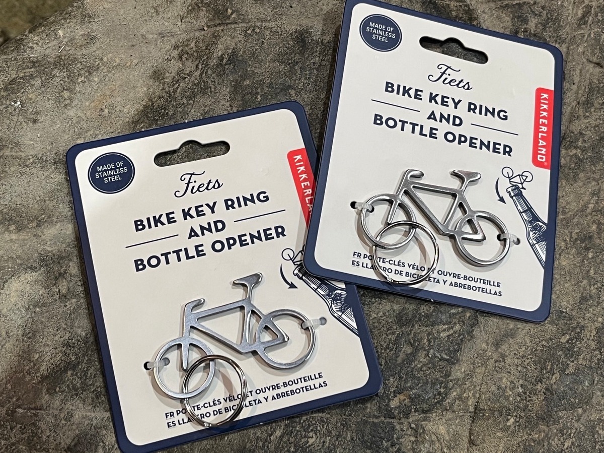 KIKKERLAND Bike Key Ring And Bottle Opener DAISENBOU