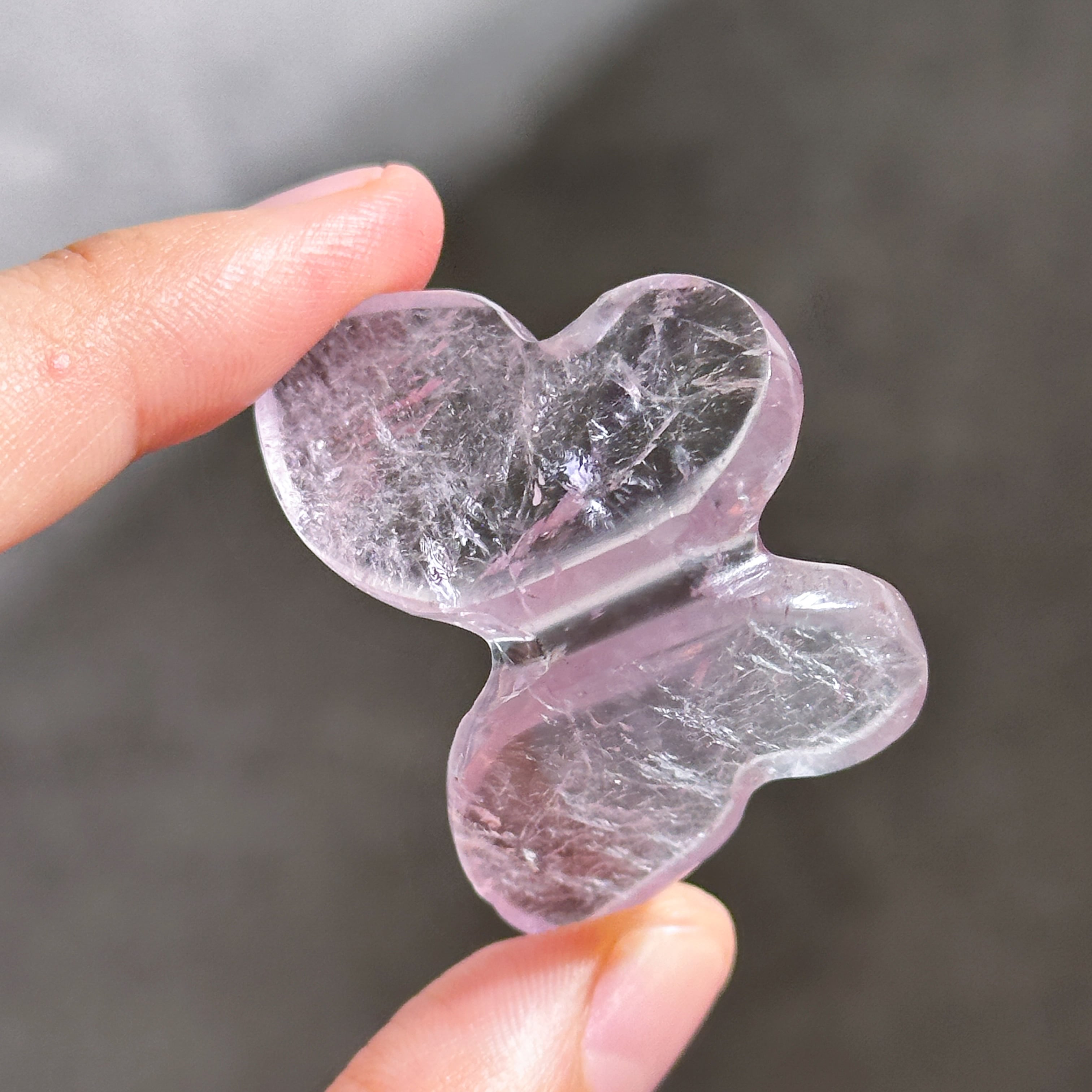 アメジスト 3D蝶 03◇ Amethyst Butterfly ◇天然石・鉱物