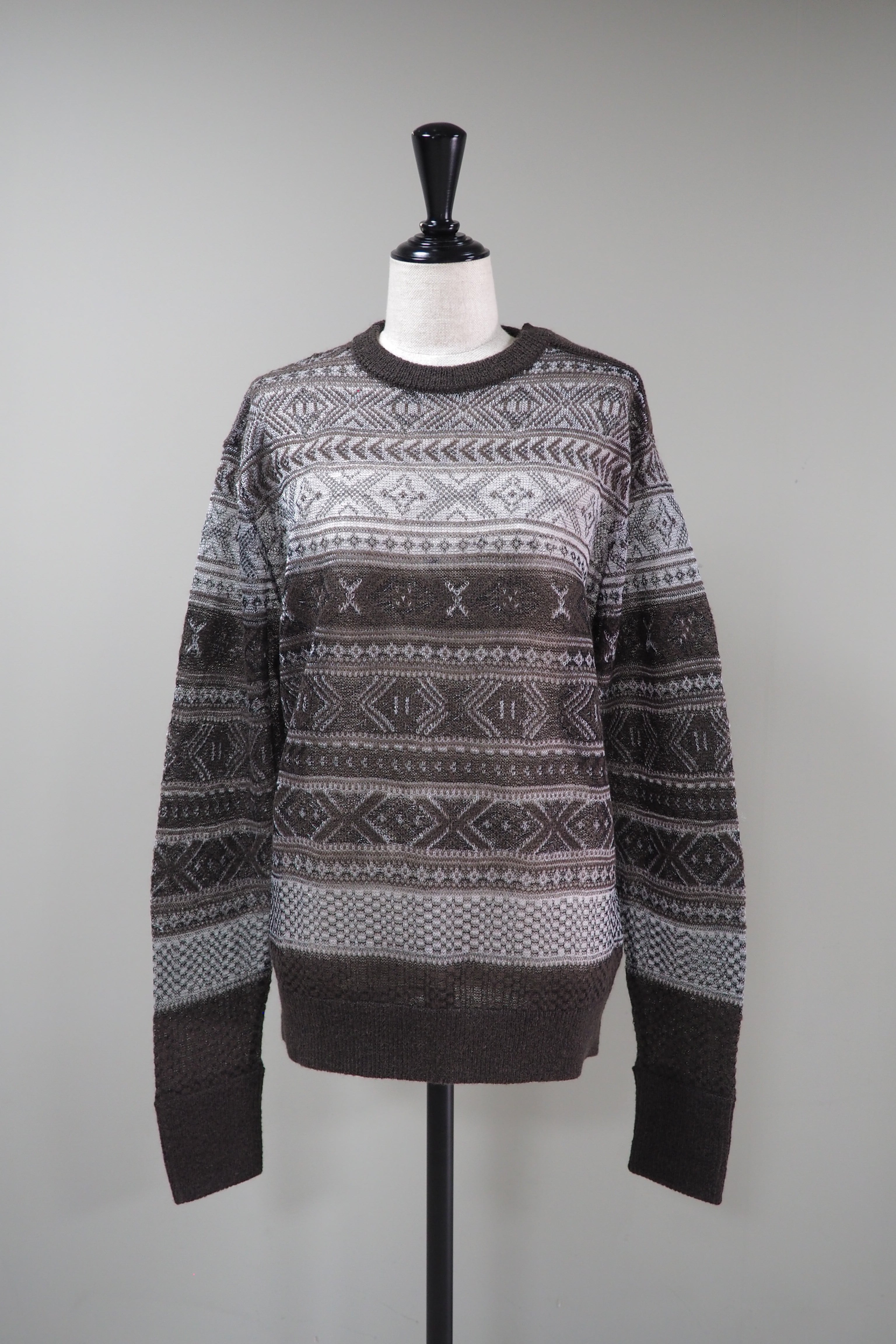 【JUN MIKAMI】フェアアイルP -brown-