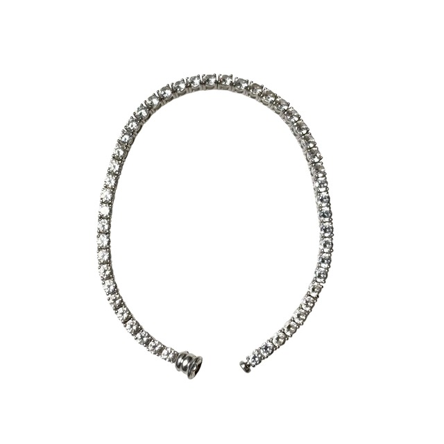 vintage silver tennis bracelet