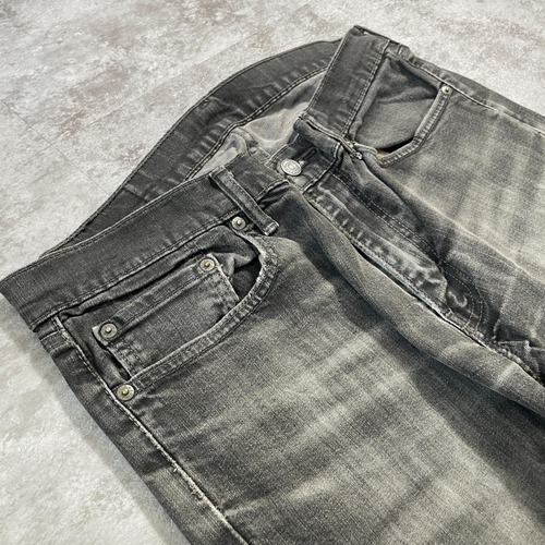 【W34 L34】japan levi's リーバイス 先染ブラック 559 詳細写真8