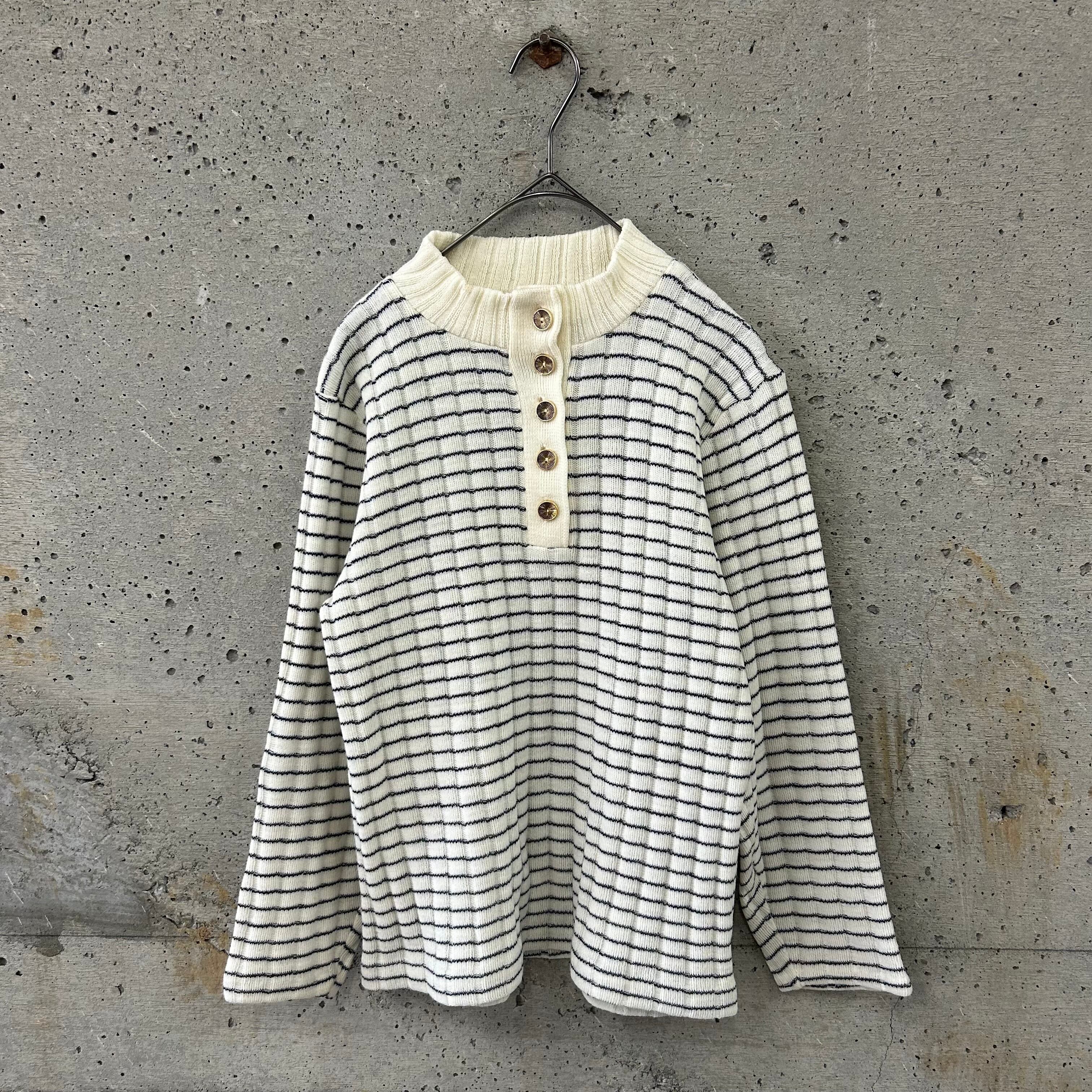 border knit tops