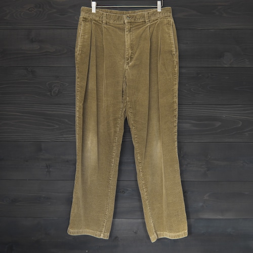 80's L.L.Bean コーデュロイ 2タックスラックス