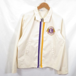 70s SPORTSMASTER LIONS CLUB スイングトップ ジャケット sizeL/0603