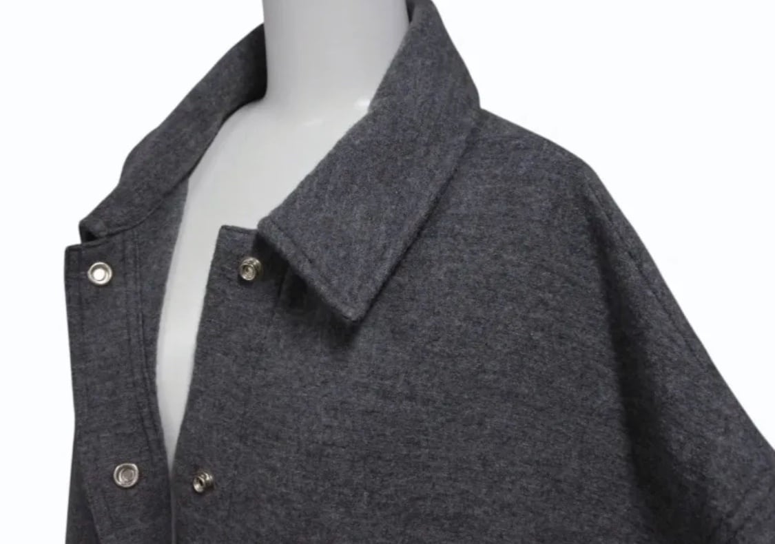 CHROME HEARTS クロムハーツ ROLA ローラ ウール長袖シャツ クロス