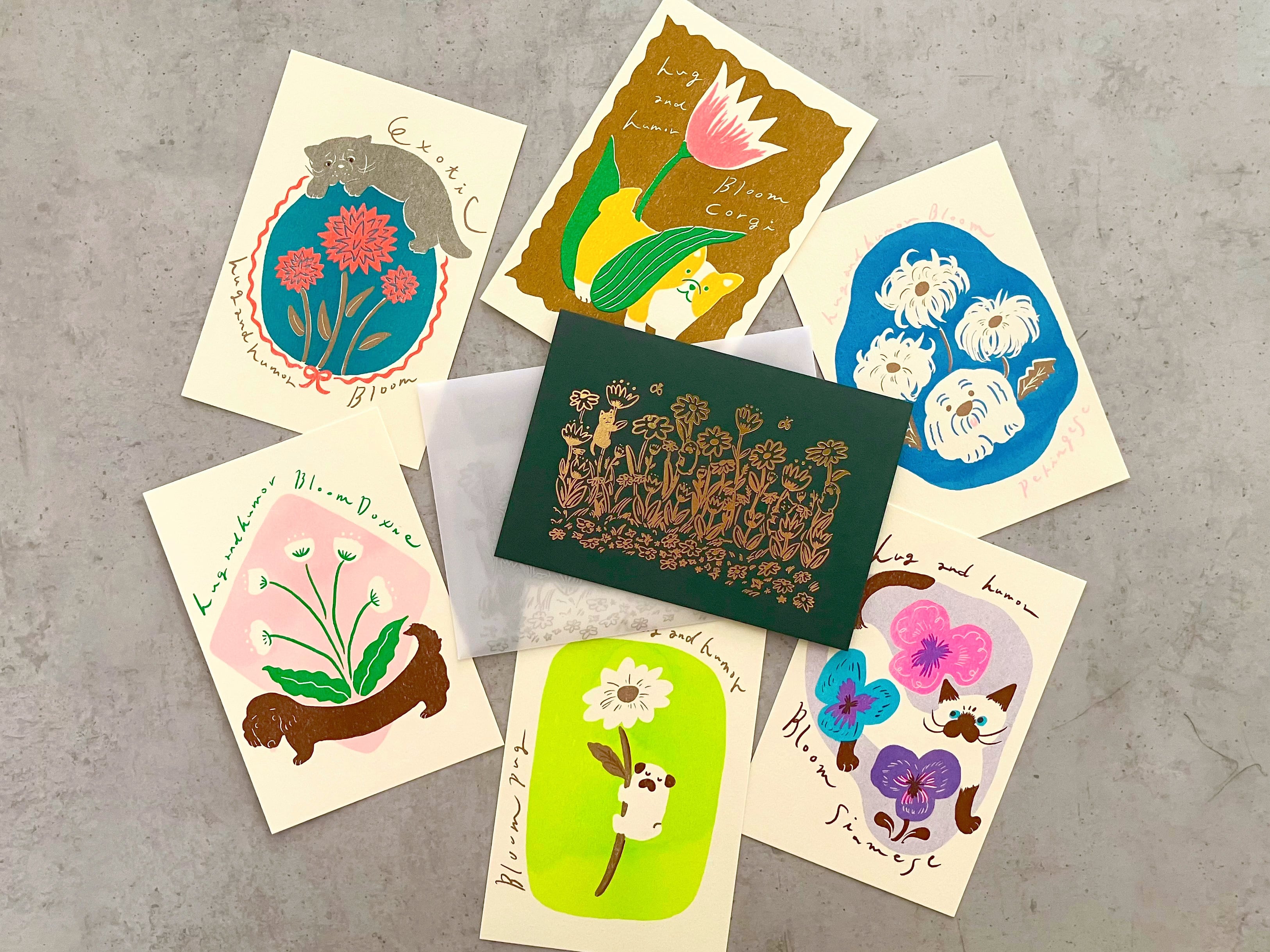 Bloom. Card set(8点セット)