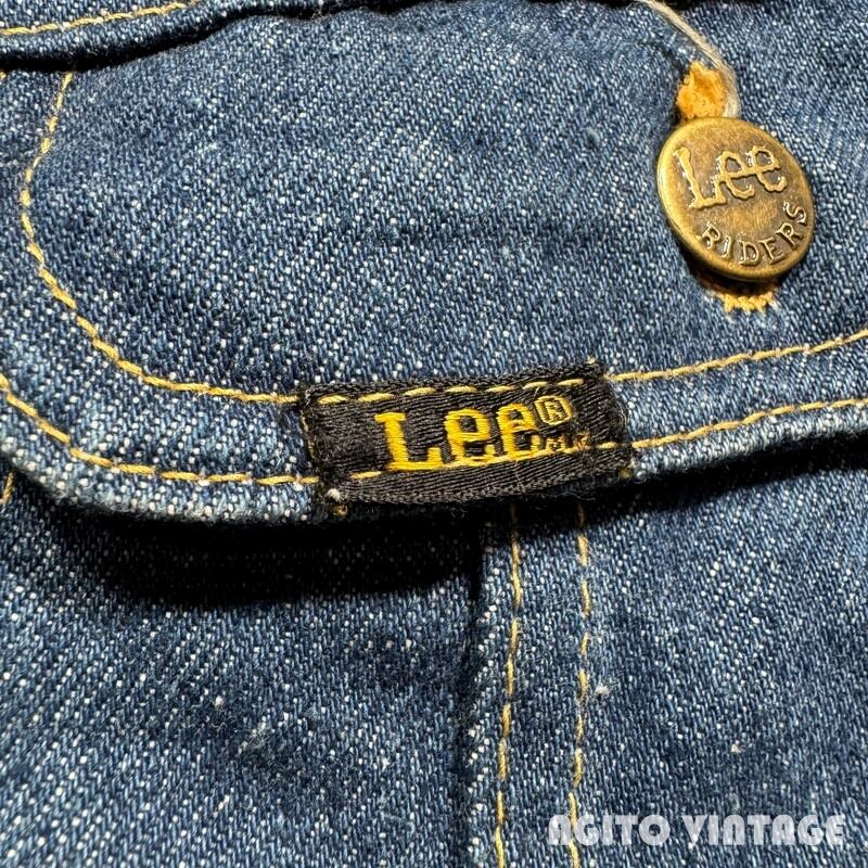 70~80's Lee 220LJ STORM RIDER ブランケットライナーデニムジャケット