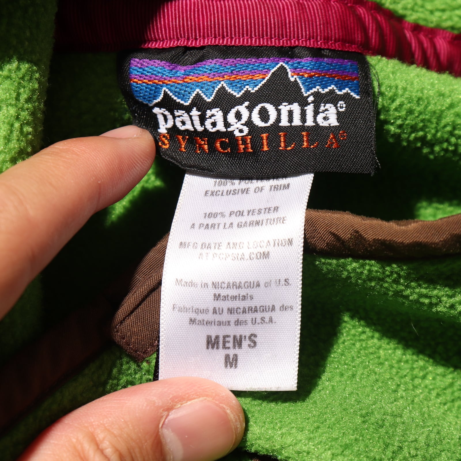 極美品 M 11年 フェンネル シンチラスナップT Patagonia 極美品 M 11年 フェンネル シンチラスナップT Patagonia