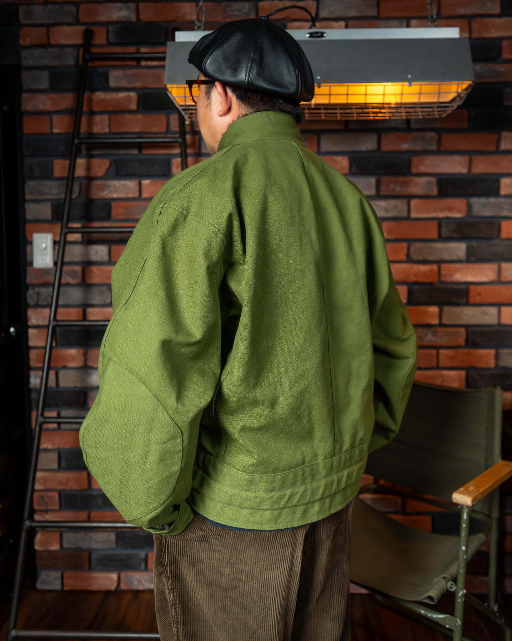 DEADSTOCK】60-70's Swedish Army Motorcycle Jacket DEADSTOCK】60-70's Swedish Army Motorcycle Jacket