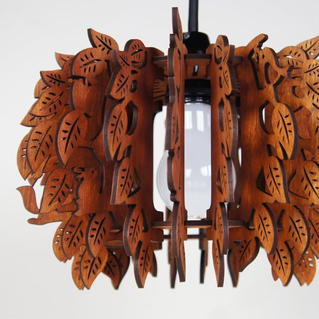 森のこもれび」木製ペンダントライト | minowplus