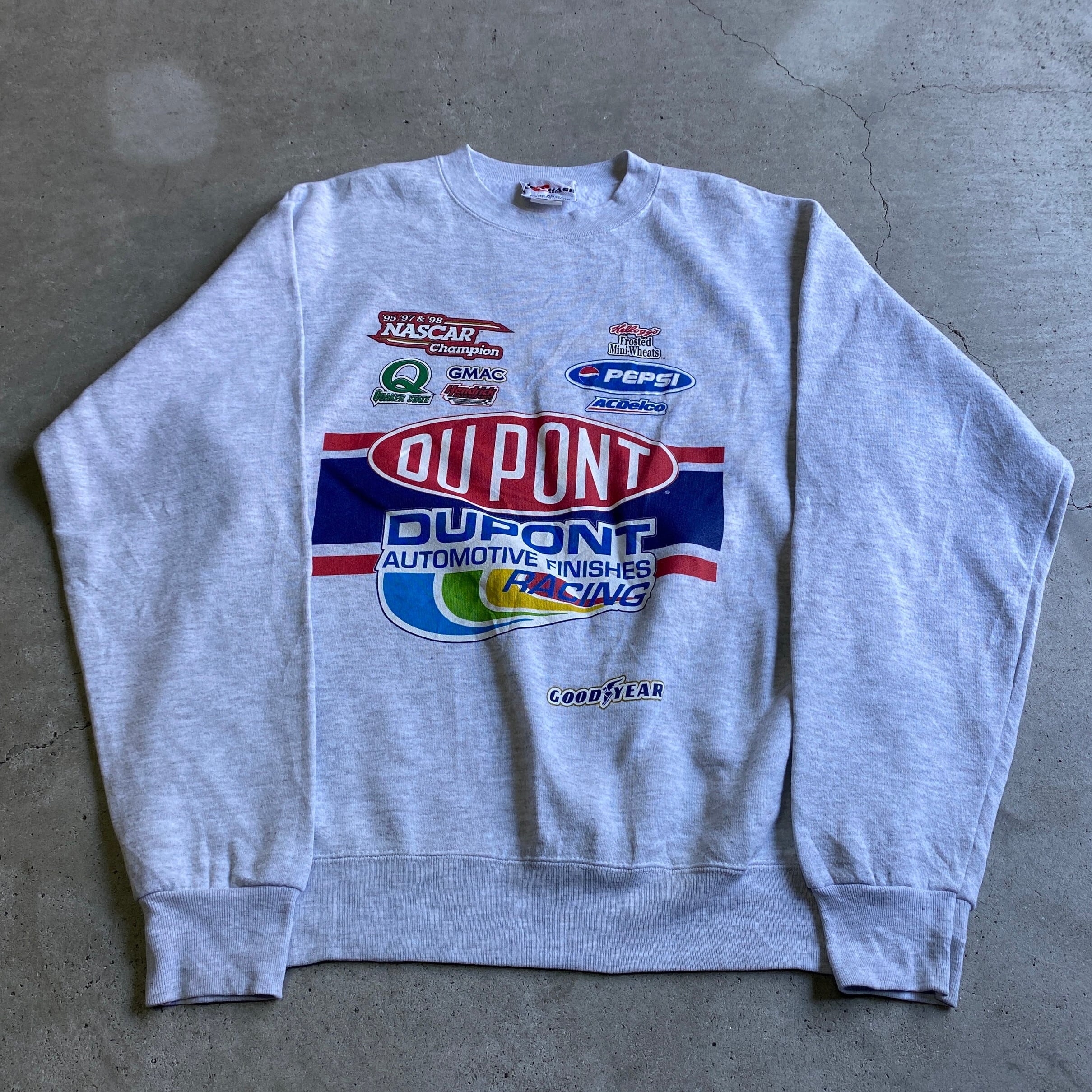 USA製 90年代 DUPONT デュポン NASCAR ナスカー レーシングプリント 