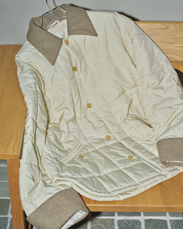 TODAYFUL　Soutiencollar Quilting Jacket　Ecru