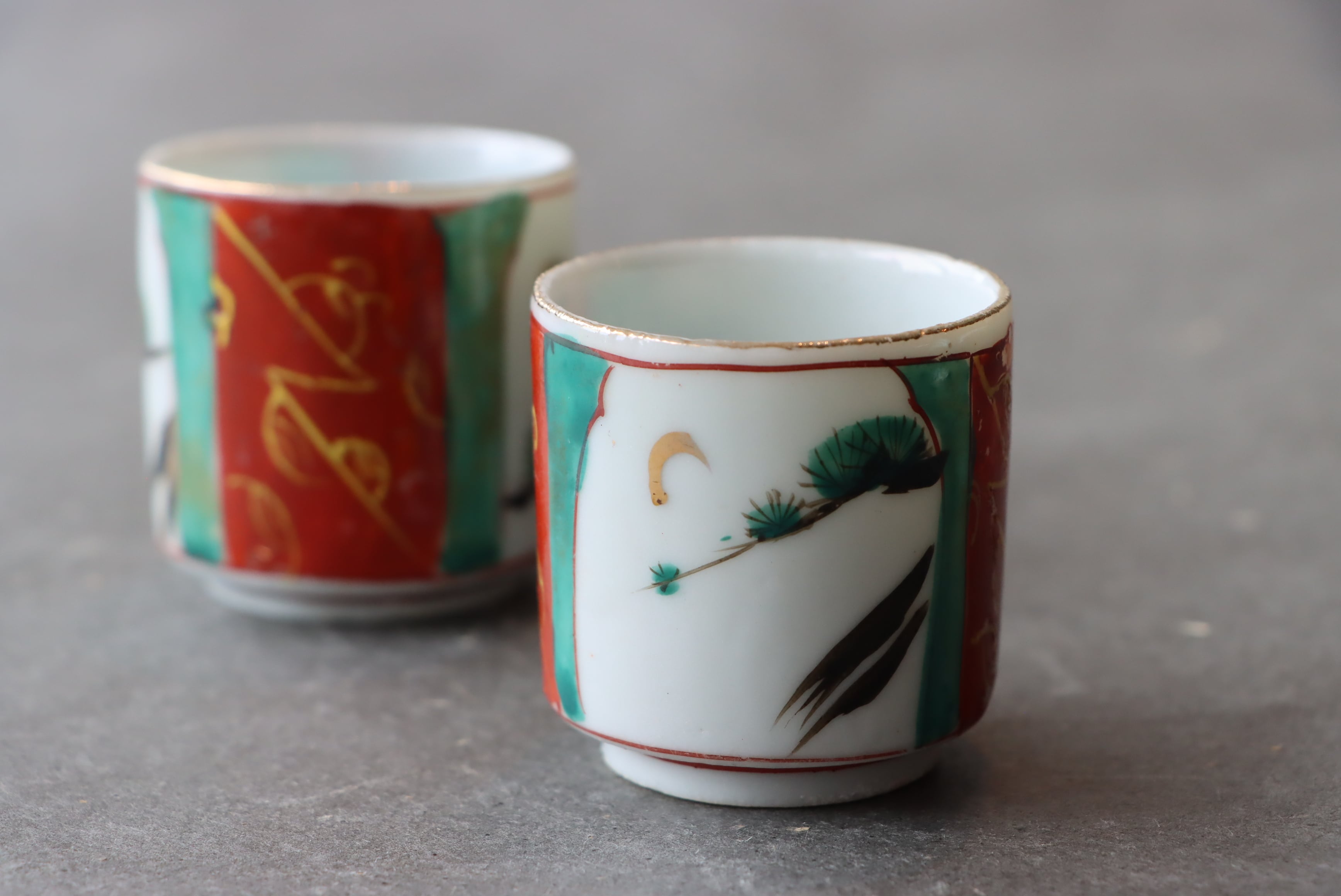 のぞき猪口 向付け　５個組 猪口、のぞき猪口/Small cup | (有)新原美術
