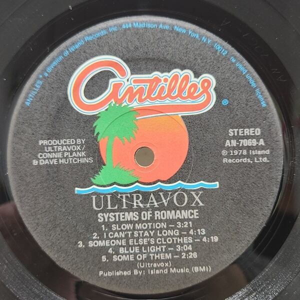 Ultravox / Systems Of Romance [AN-7069] - 画像3