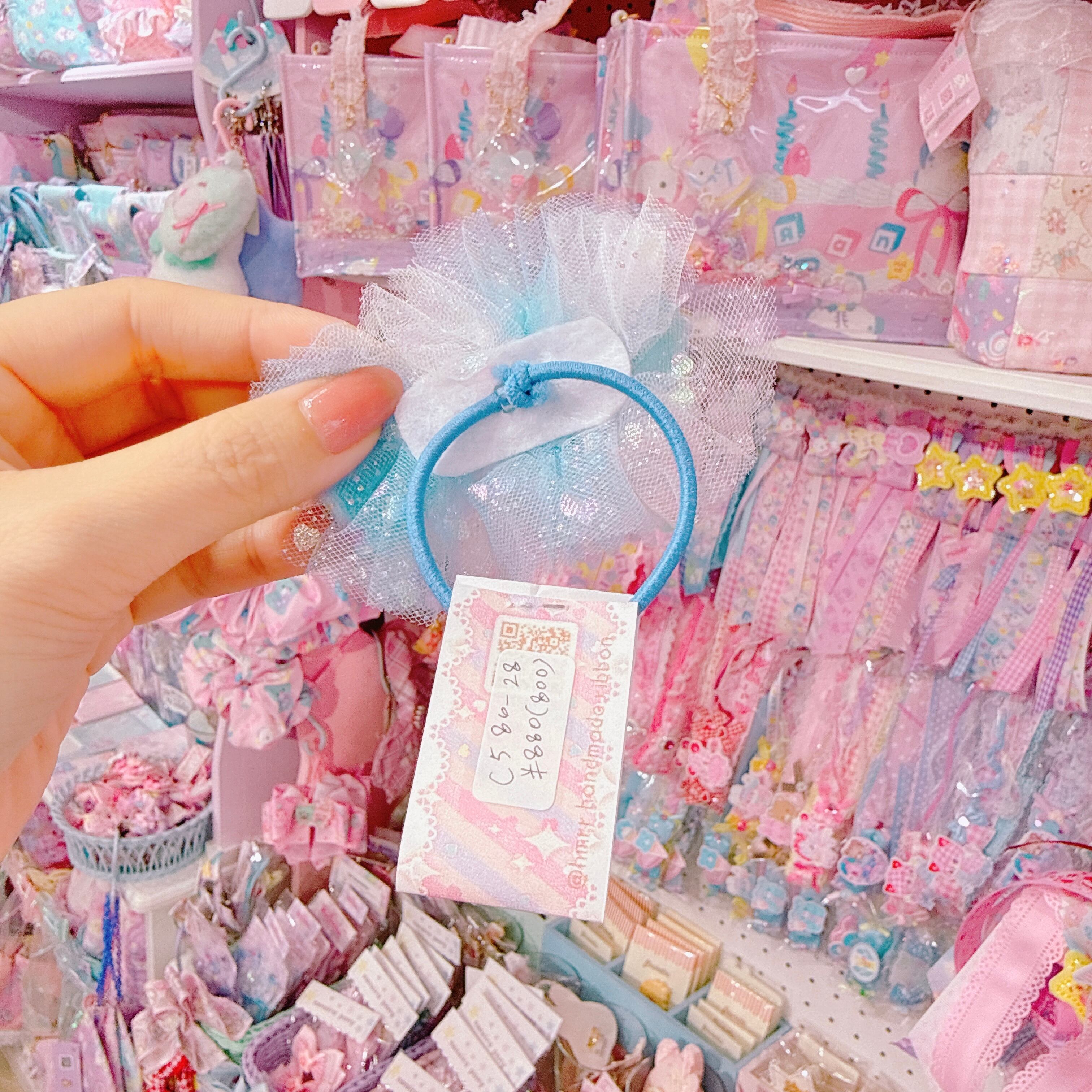 【C5】86-28チュールヘアゴム