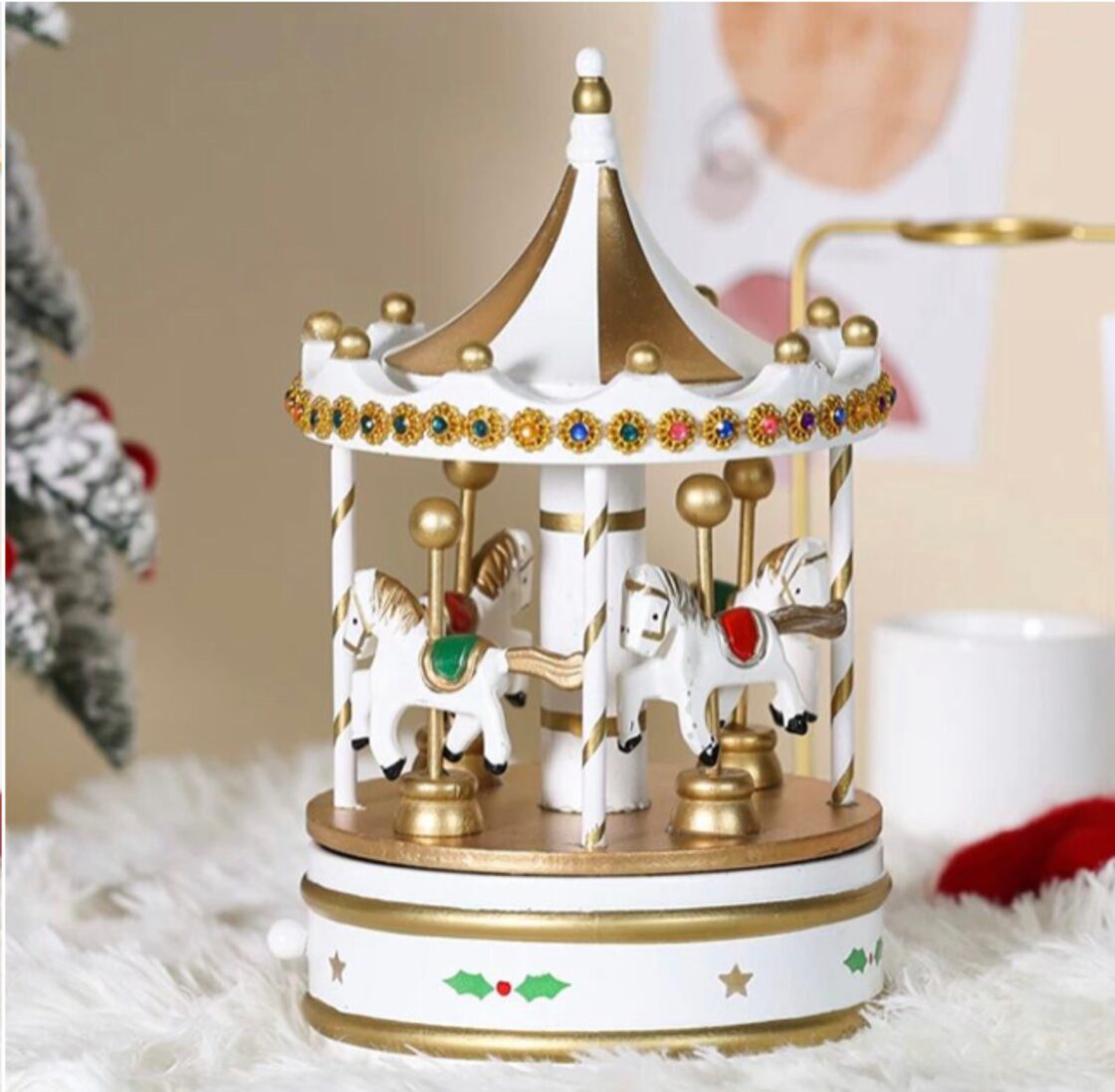 music box merry-go-round【C714】メリーゴーランドオルゴール | Pay ID