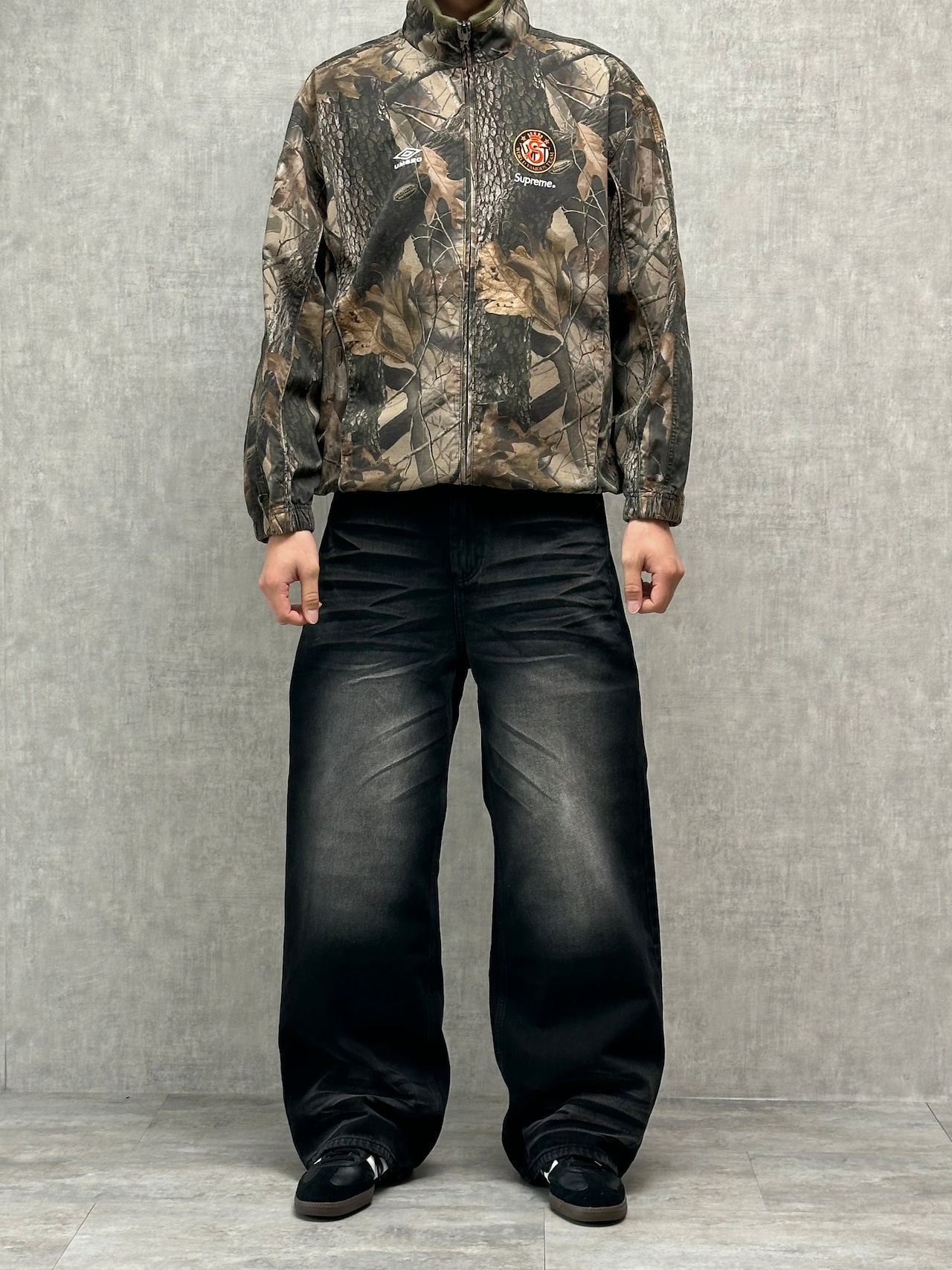 Shadow Fade Loose Fit Denim