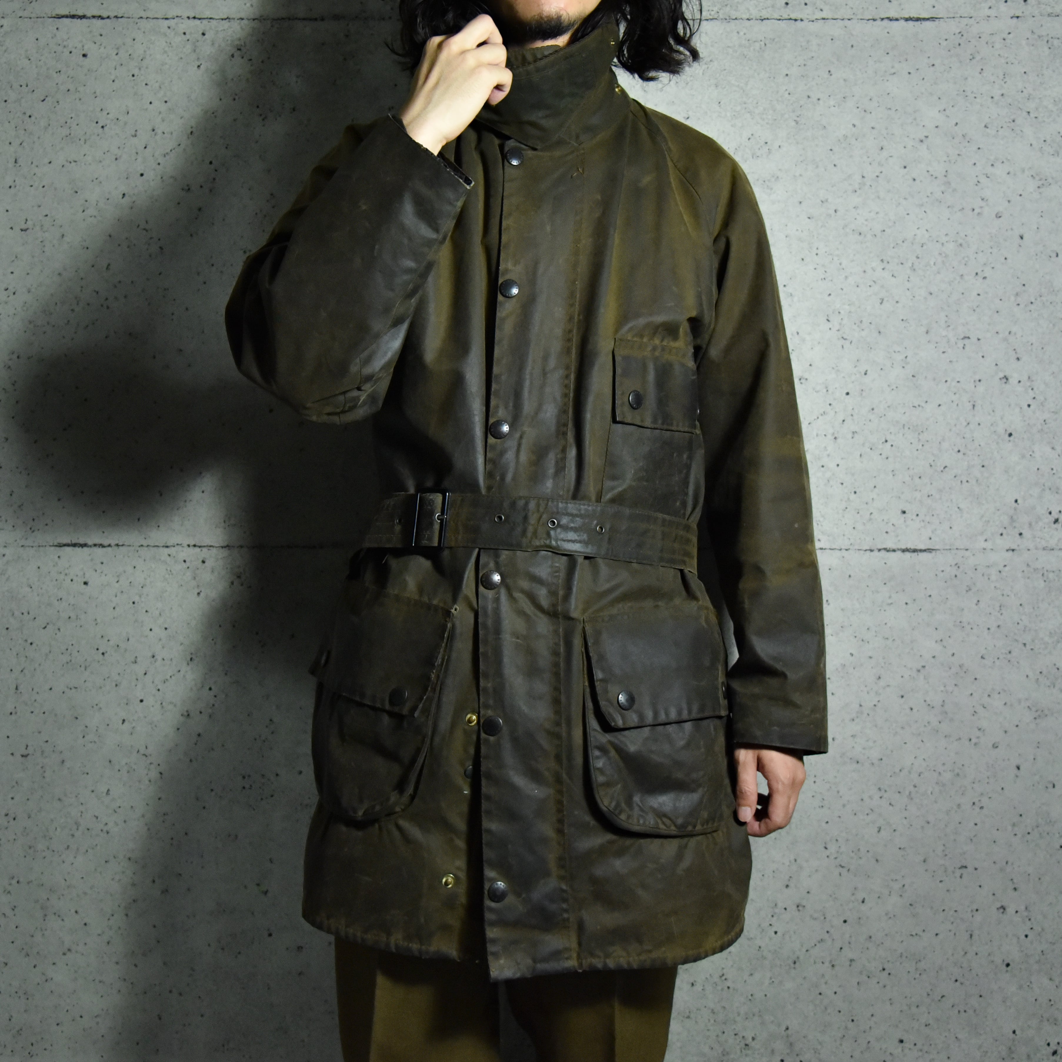 80s Barbour SOLWAY ZIPPER バブアー ソルウェイジッパー 3ワラント 3