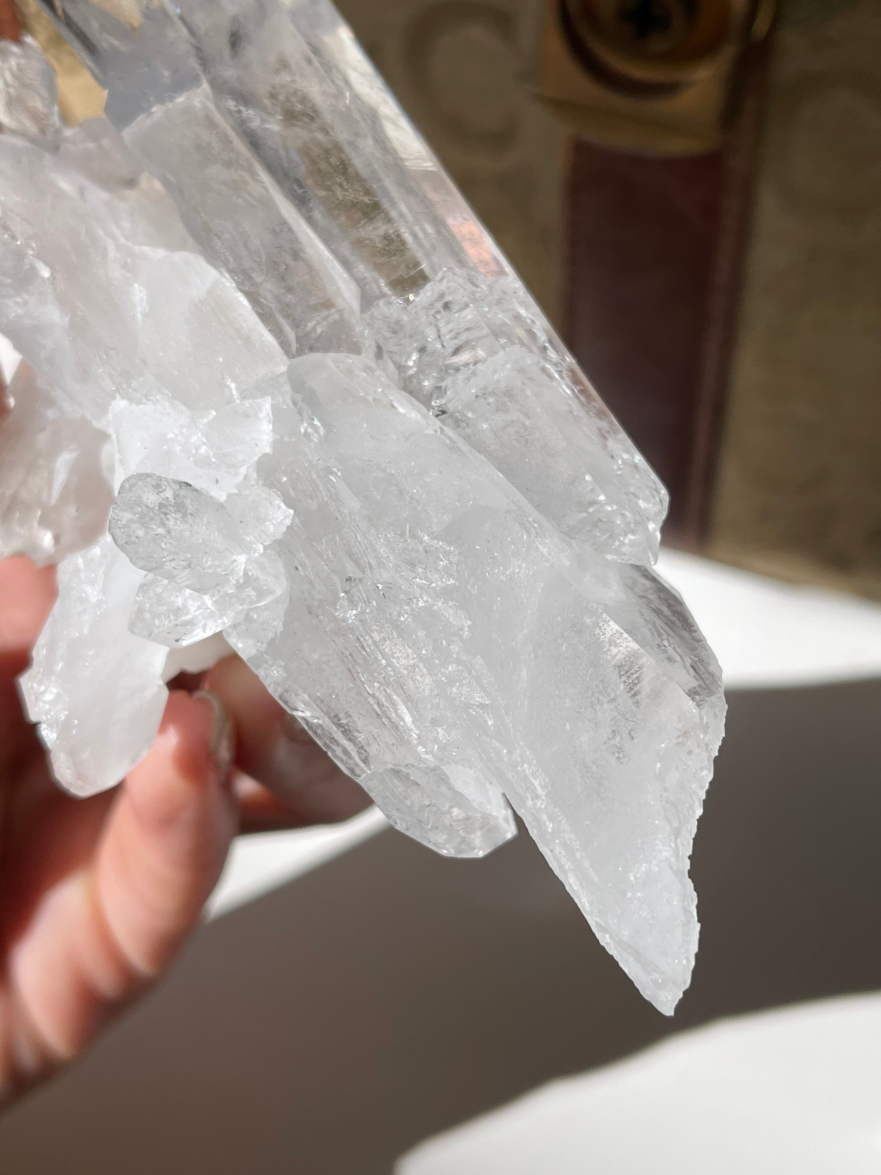 パキスタン　スカルドゥ産インターフェレンス水晶No.03 / Pakistan Skardu Crystal No.03