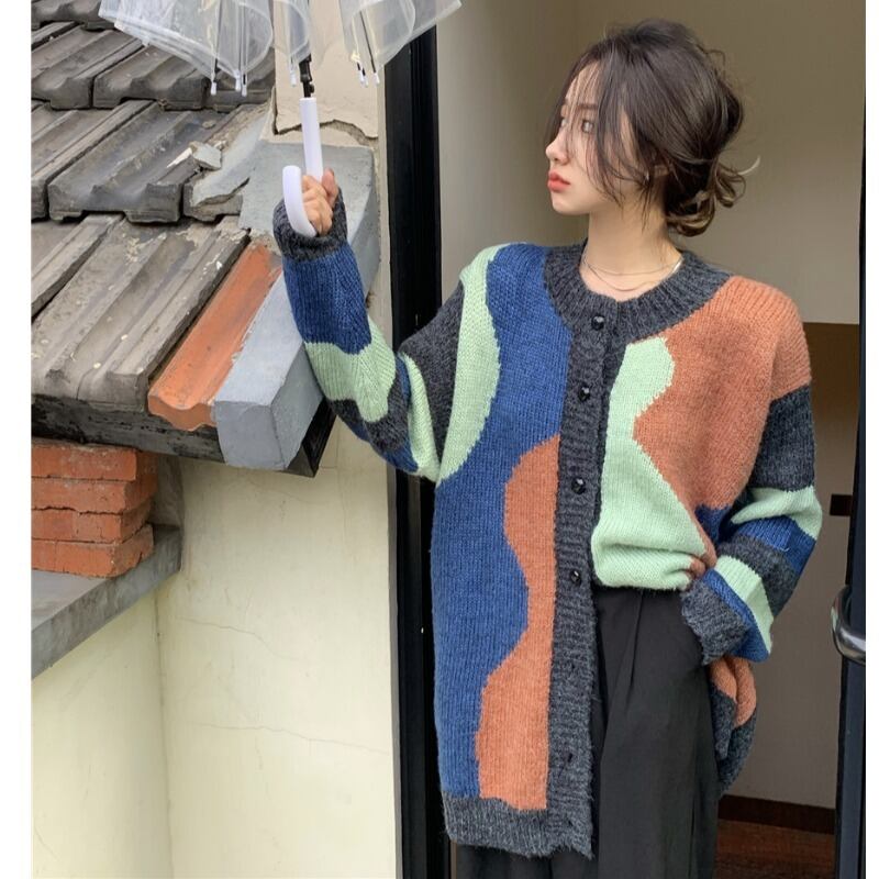 セーター ニットトップス スプリングカーディガンジャケット 春物 YY-ファッション13452325779