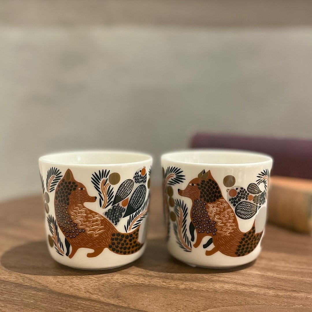 marimekko/コーヒーカップ/Katunmarja coffee cup 2pcs/2個セット