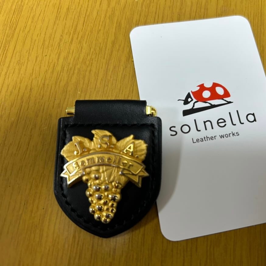 ★本物★再販★ワインコーディネーター　ピンバッジ　ANSA（全日本ソムリエ協会） ☆本物☆最終販☆ワインコーディネーターピンバッジ ANSA（全日本