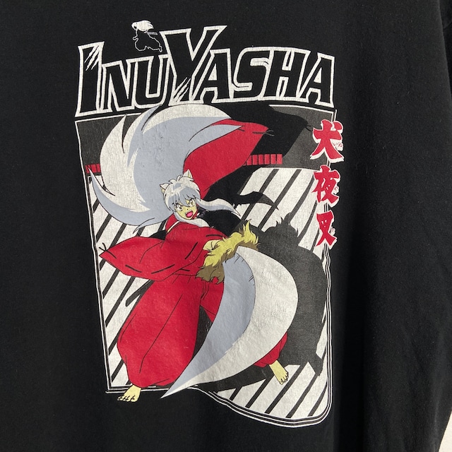 INUYASHA Tシャツ 犬夜叉 00s キャラTシャツ 漫画アニメ L