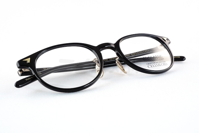 【20周年モデル】BJ CLASSIC COLLECTION 20TH ANNIVERSARY SET メガネ CE-510N MP 18K C-1 セルロイド ボストン セルロイド チタン クラシカル BJクラシック 20周年 18金 鯖江 日本製 正規品-4枚目