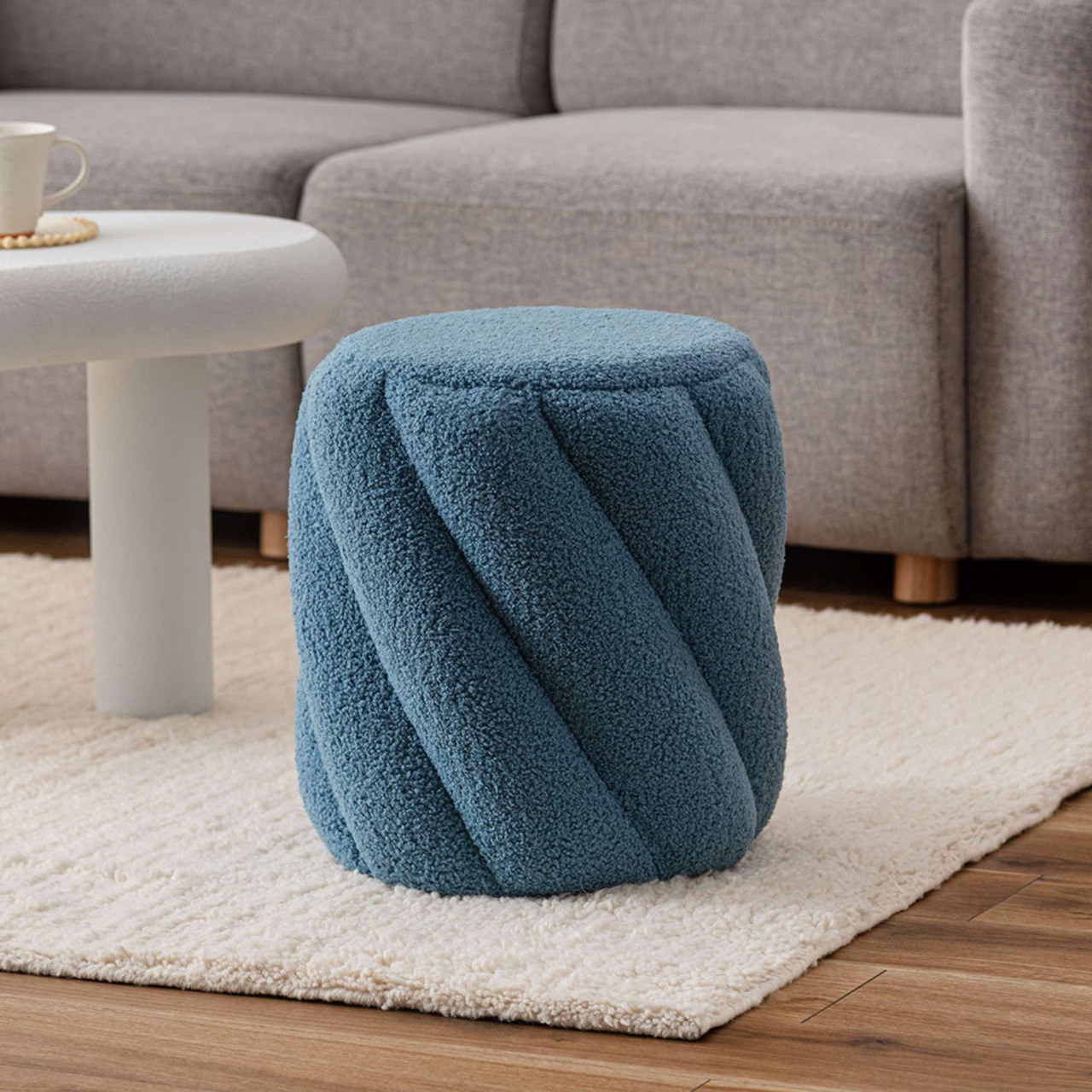もこもこ スツール
