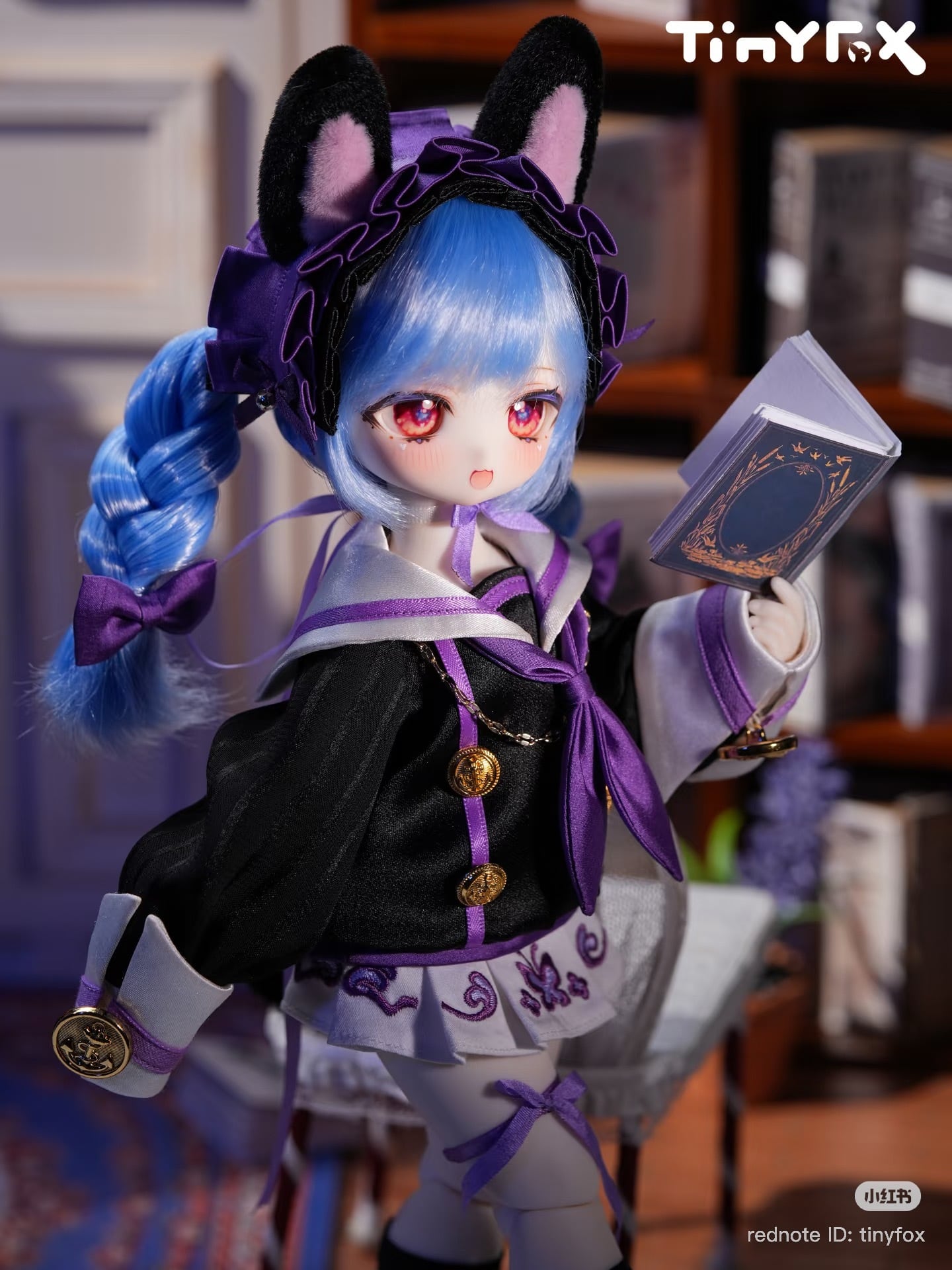 EDEN確定予約枠】「禁書庫のヴァイオレット」（フルセット）◇Tiny Fox