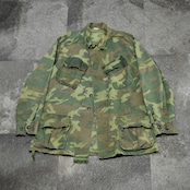 60's~ usarmy jungle fatigue jacket 4th boro