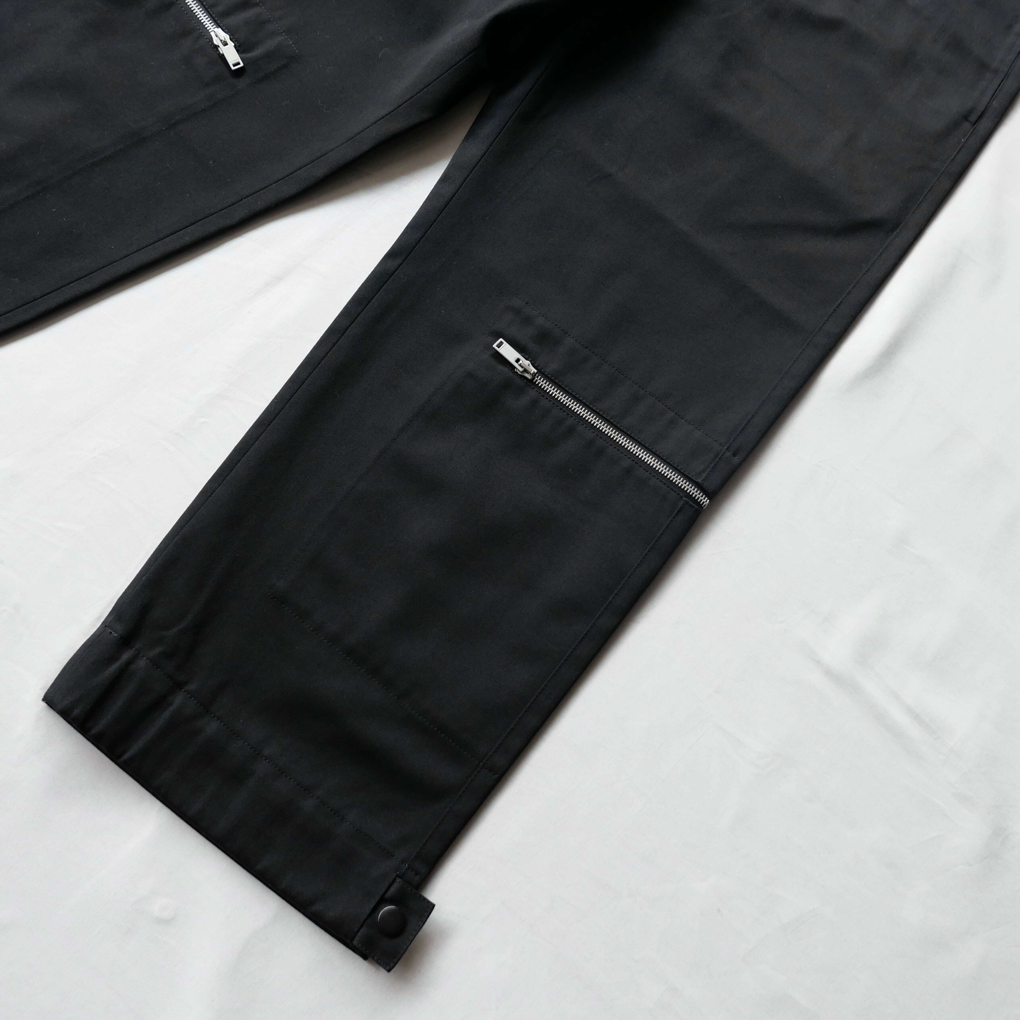 JIL SANDER 19AW COTTON ZIP TROUSERS | safarionline