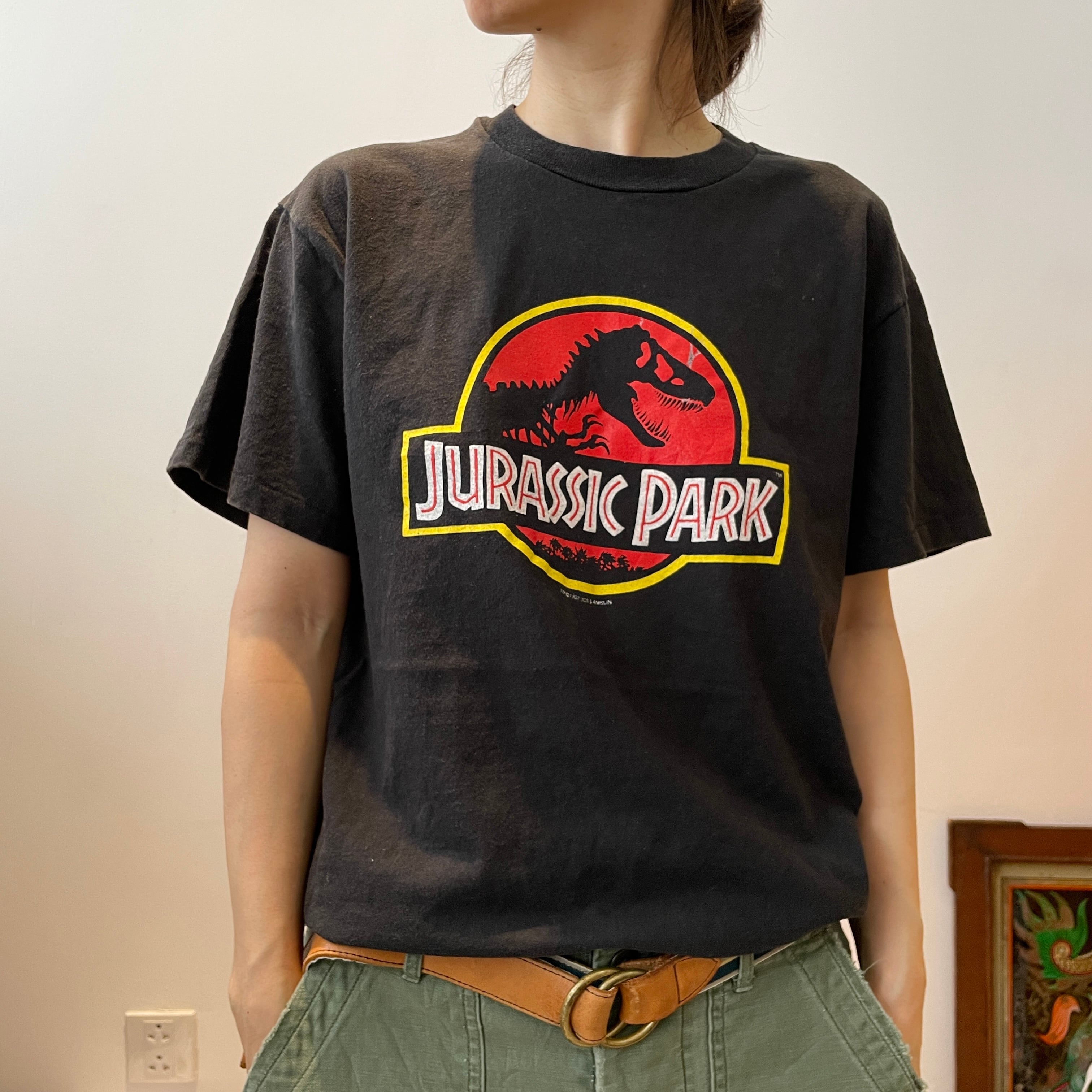 90's コピーライト　ジュラシックパーク　Tシャツ　1992年製身幅55cm