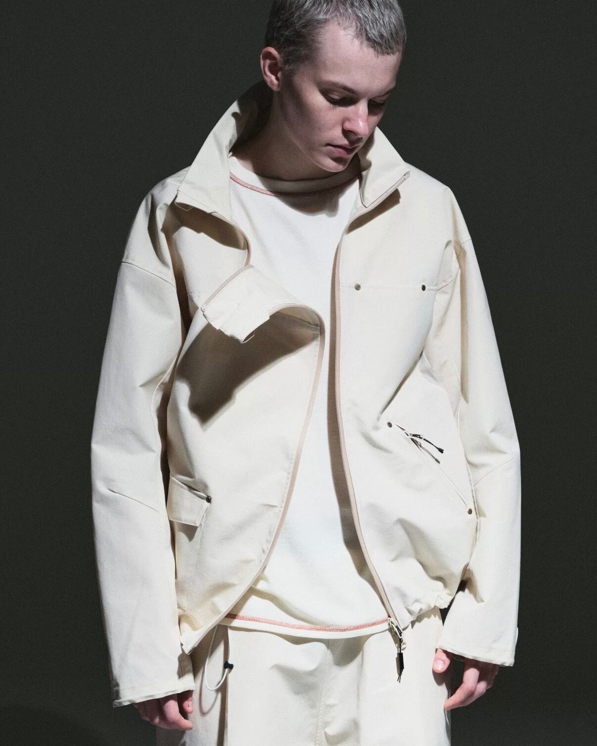 PASTOR NOVA | DIAGONAL TECH JACKET | OFF | HOWDAY